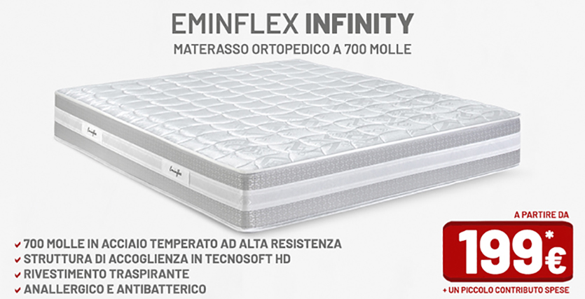 Materassi Eminflex Infinity Materassi Ortopedici